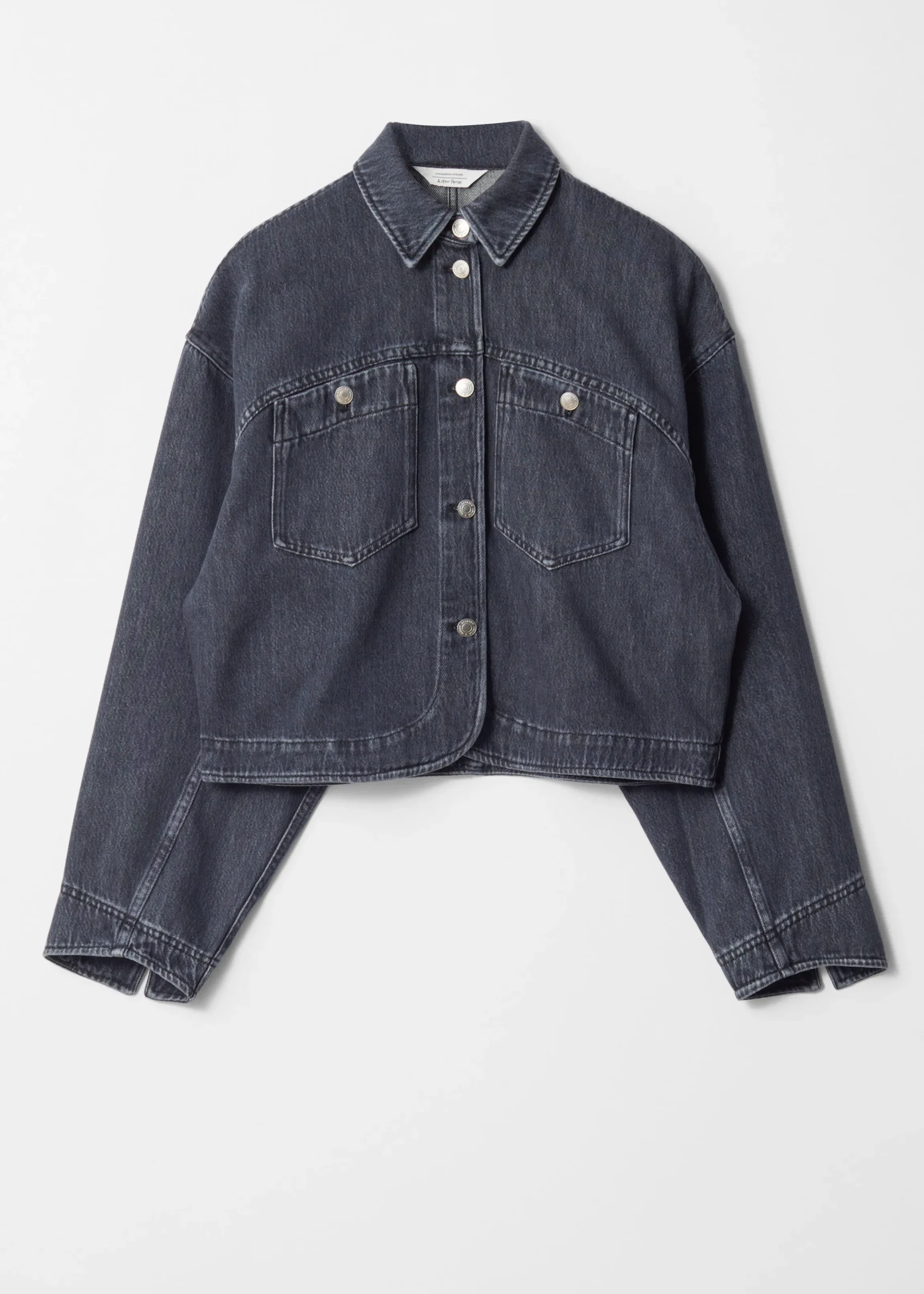 Kastenförmige Jeansjacke