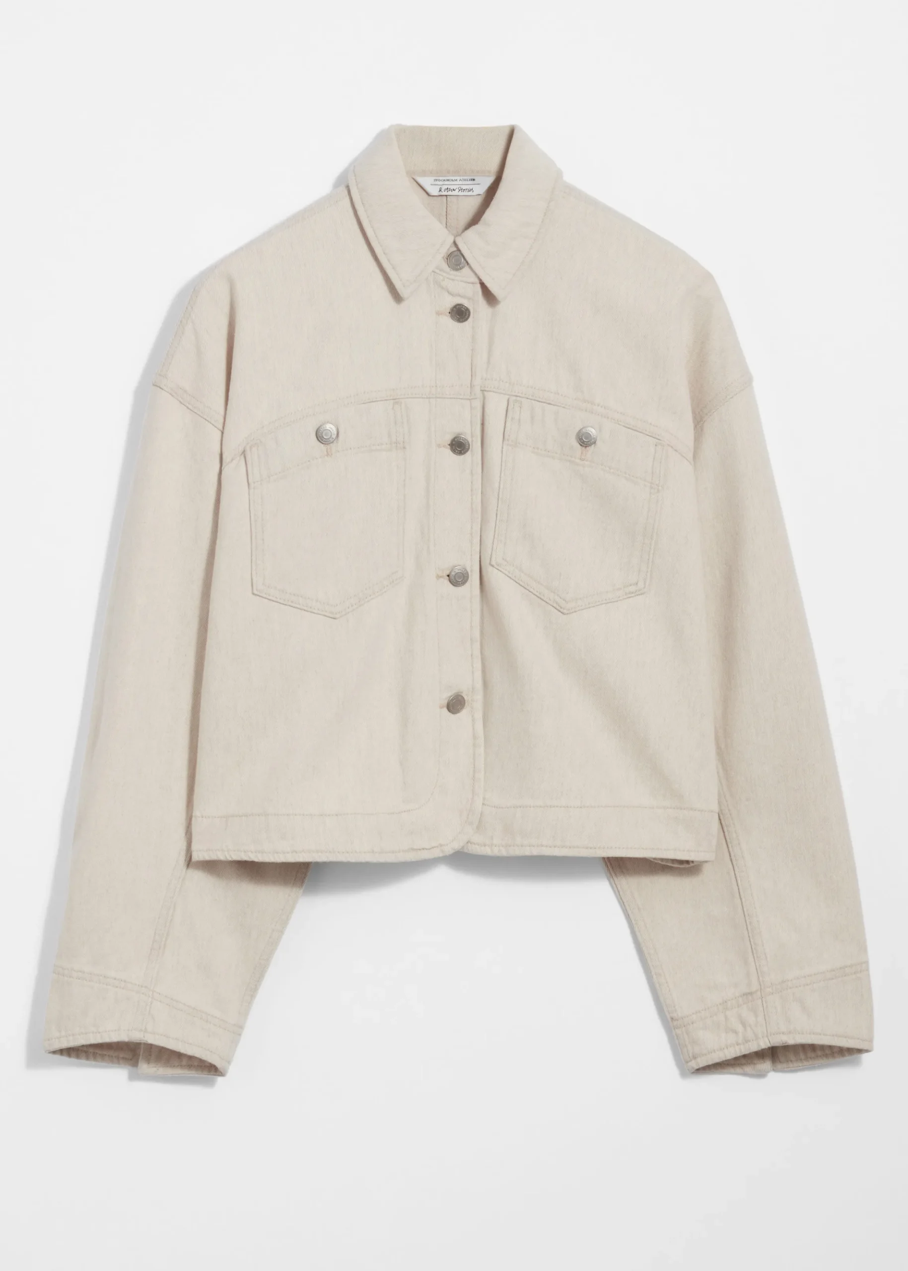 Kastenförmige Jeansjacke