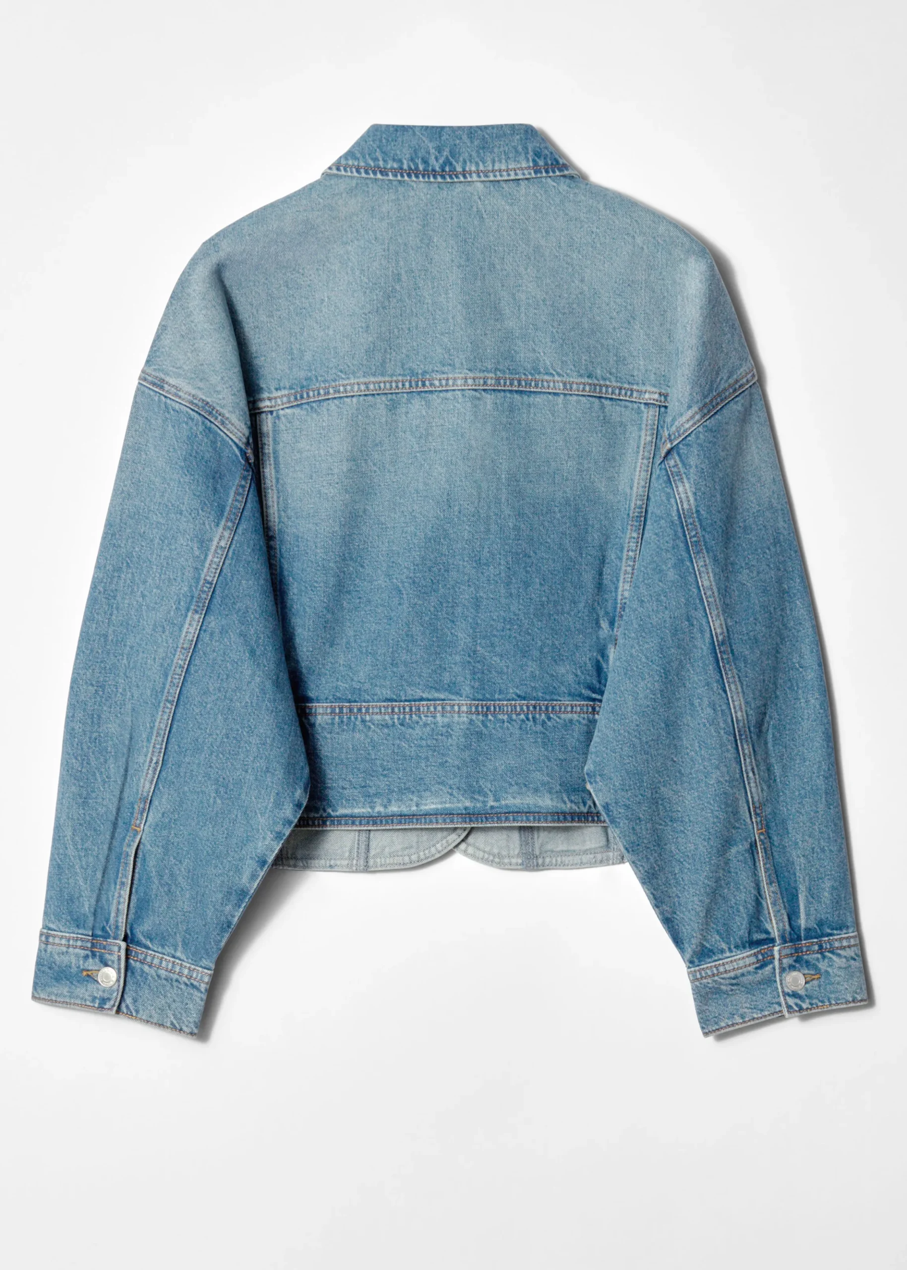 Kastenförmige Jeansjacke
