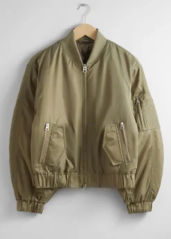 Kastenförmige Reißverschlussjacke