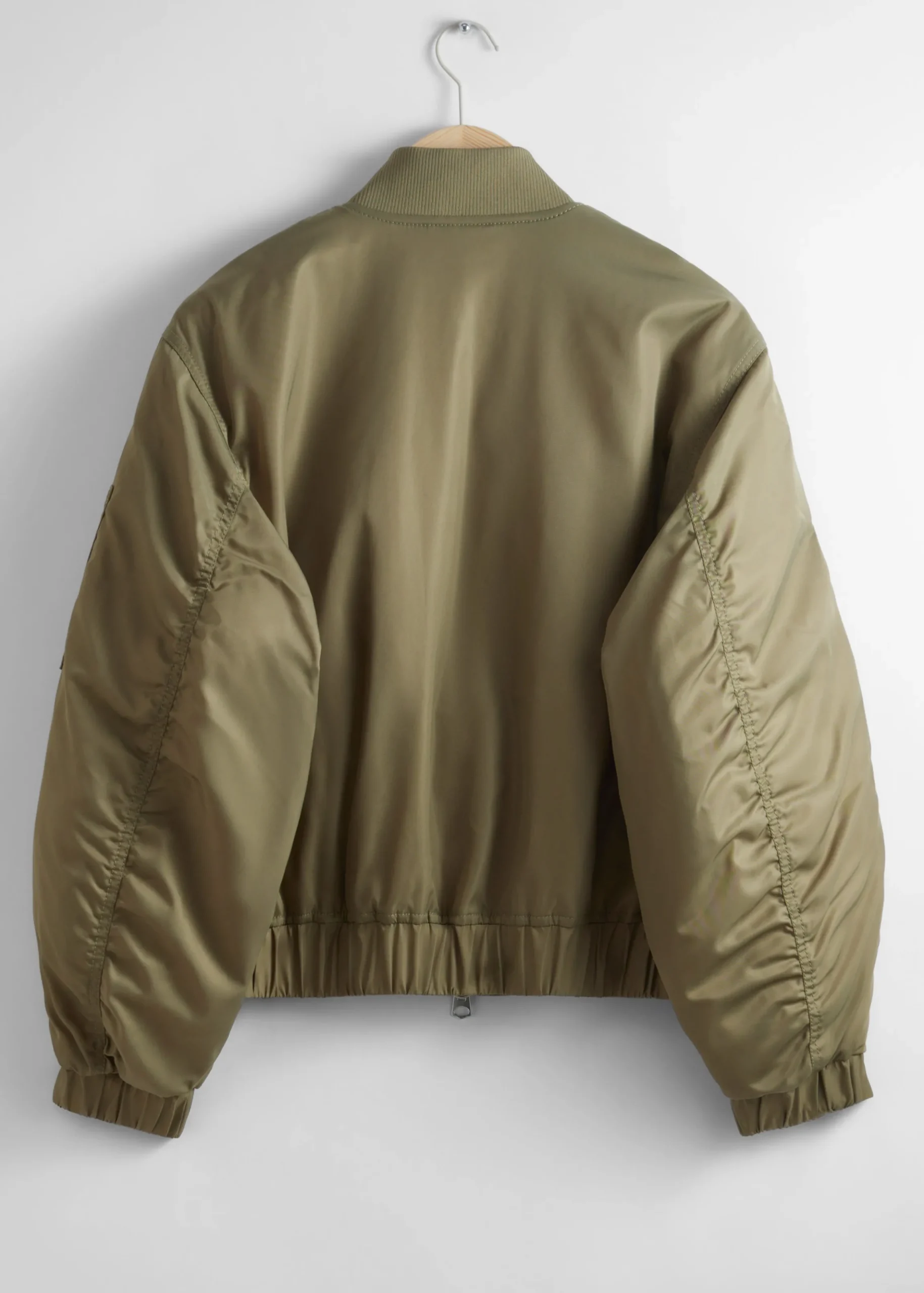 Kastenförmige Reißverschlussjacke