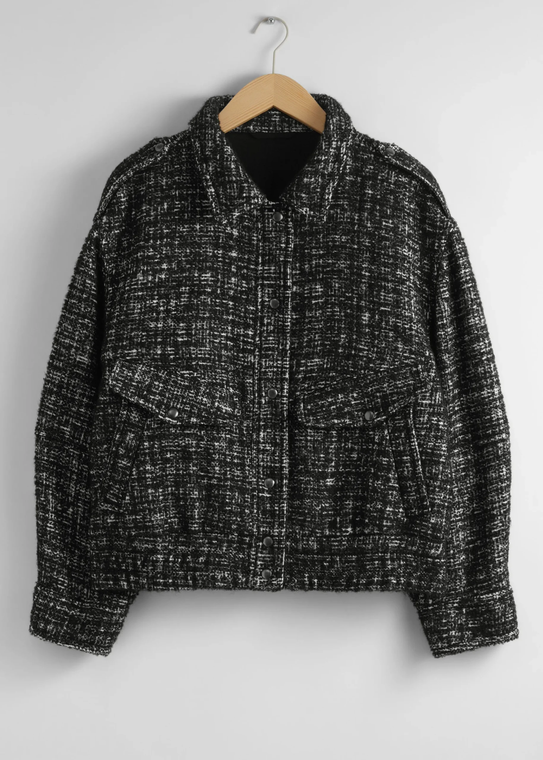 Kastenförmige Tweedjacke