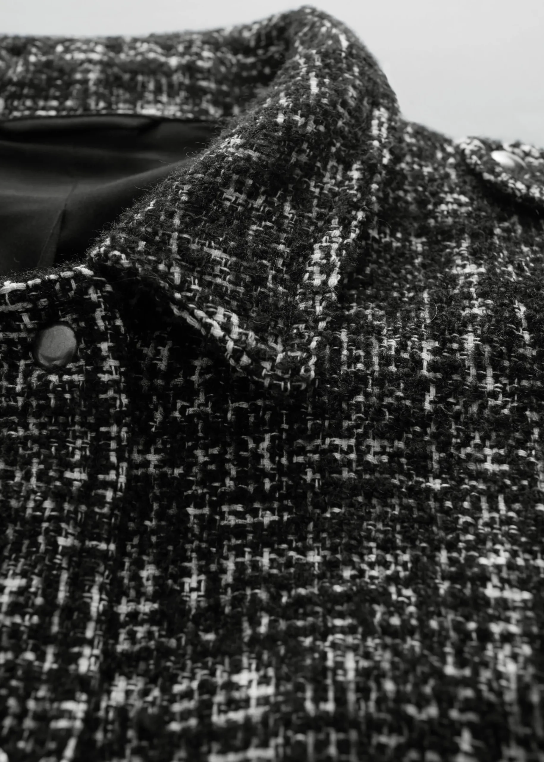 Kastenförmige Tweedjacke