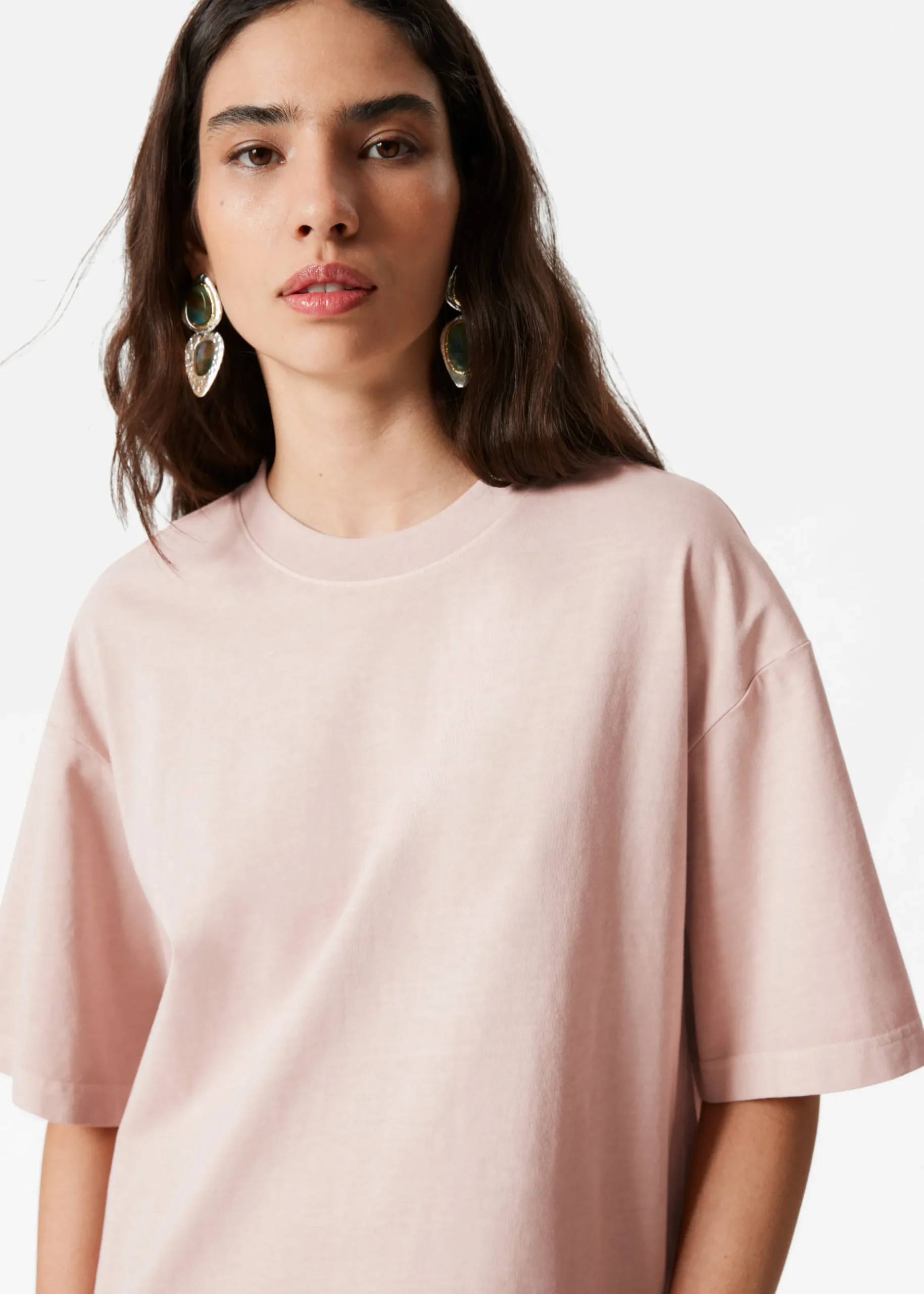 Kastenförmiges T-Shirt