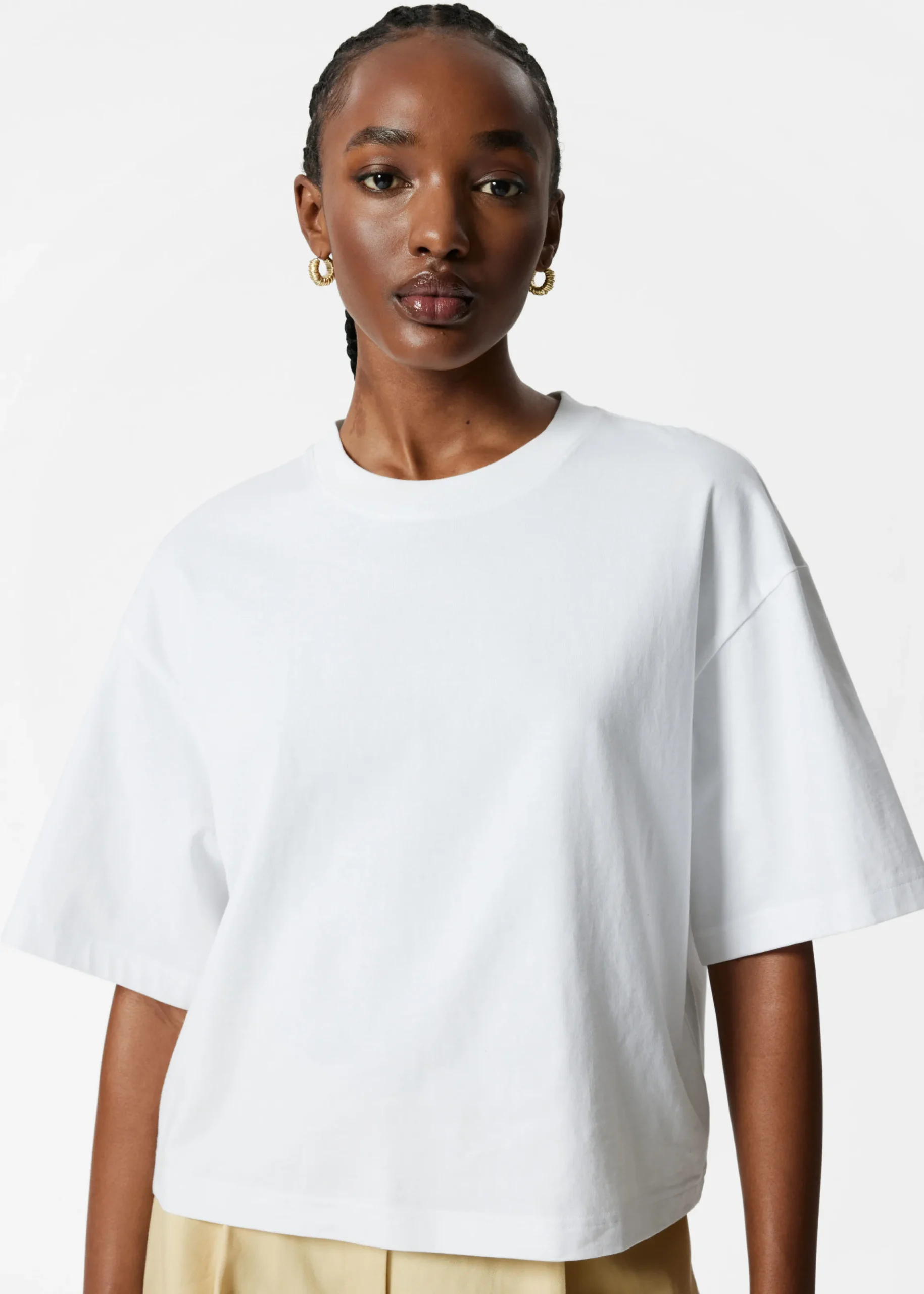 Kastenförmiges T-Shirt