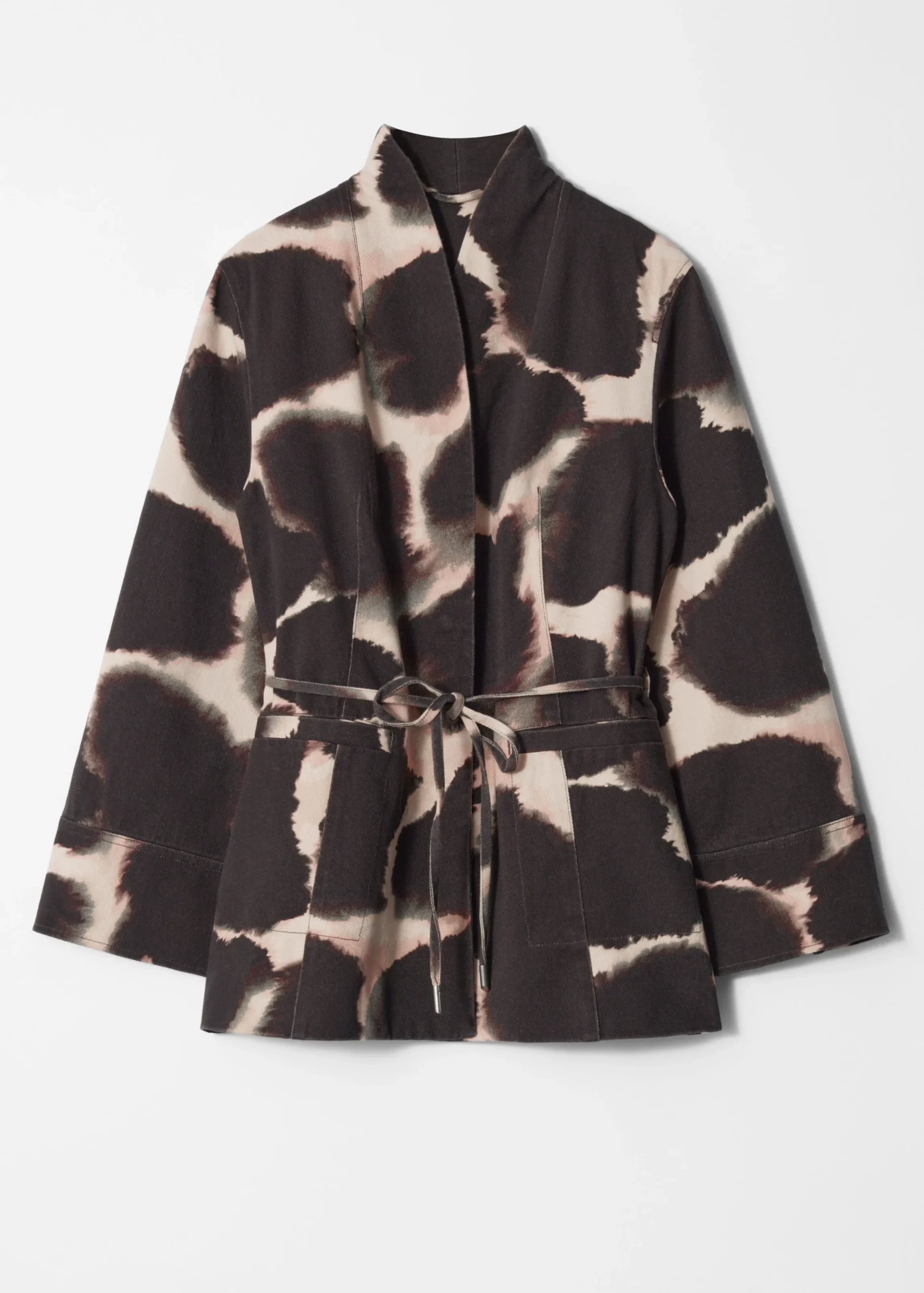 Kimonojacke mit Bindegürtel