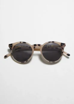 Klassische Sonnenbrille mit rundem Rahmen