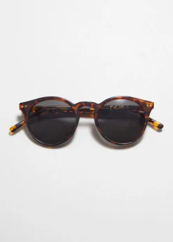 Klassische Sonnenbrille mit rundem Rahmen