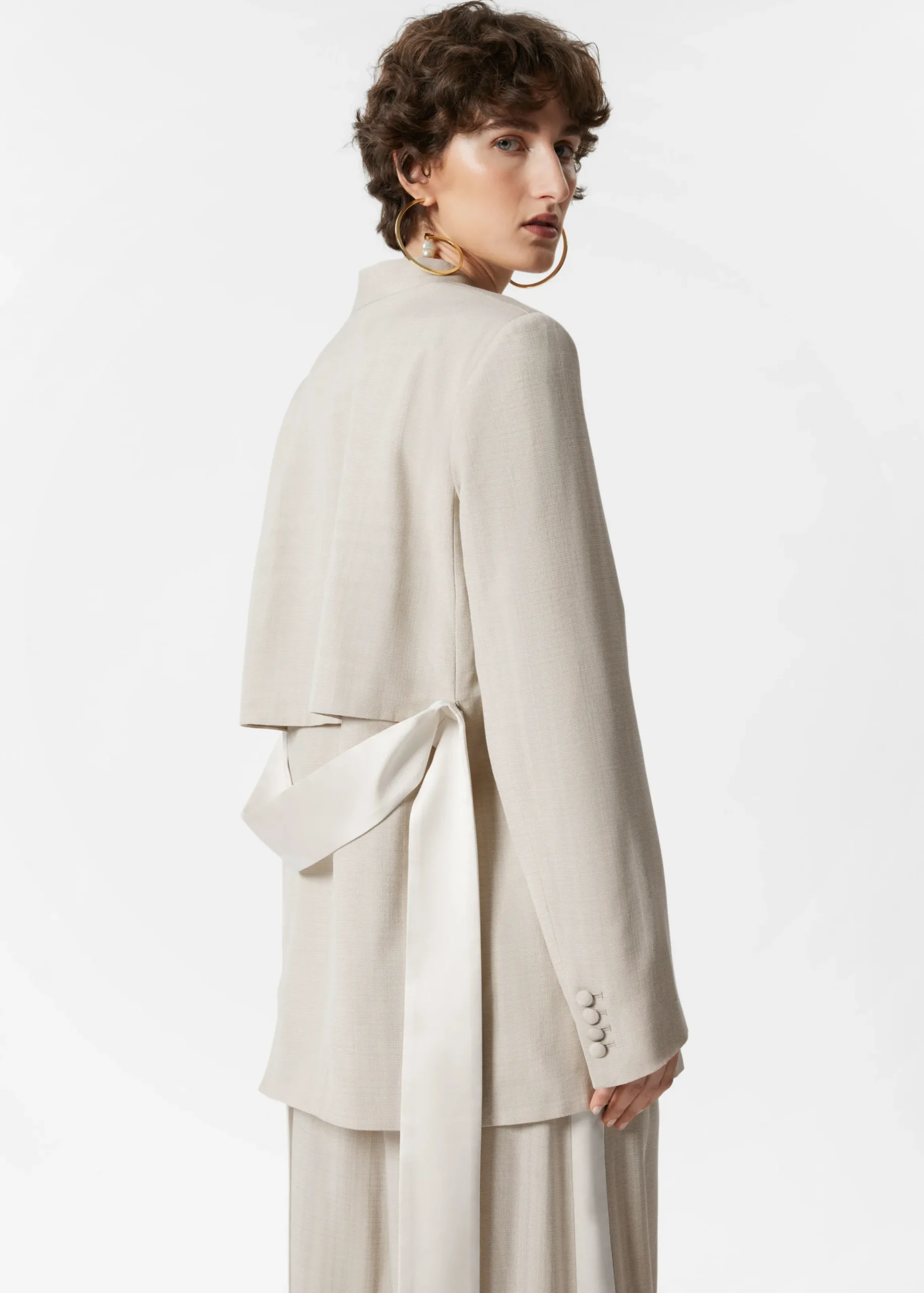 Kragenloser Blazer
