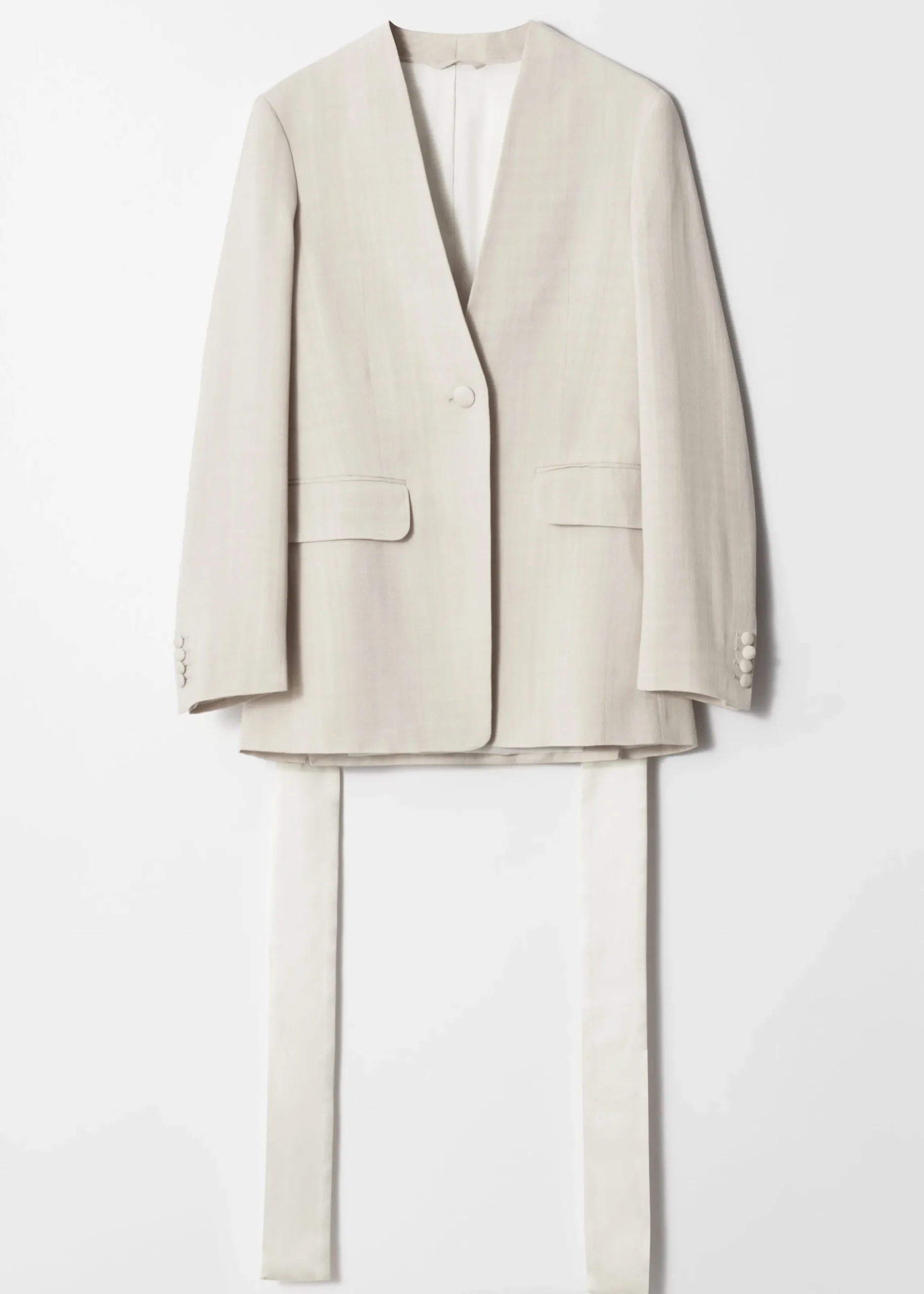 Kragenloser Blazer