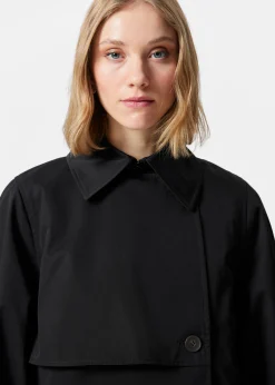 Kurze Trenchcoat-Jacke