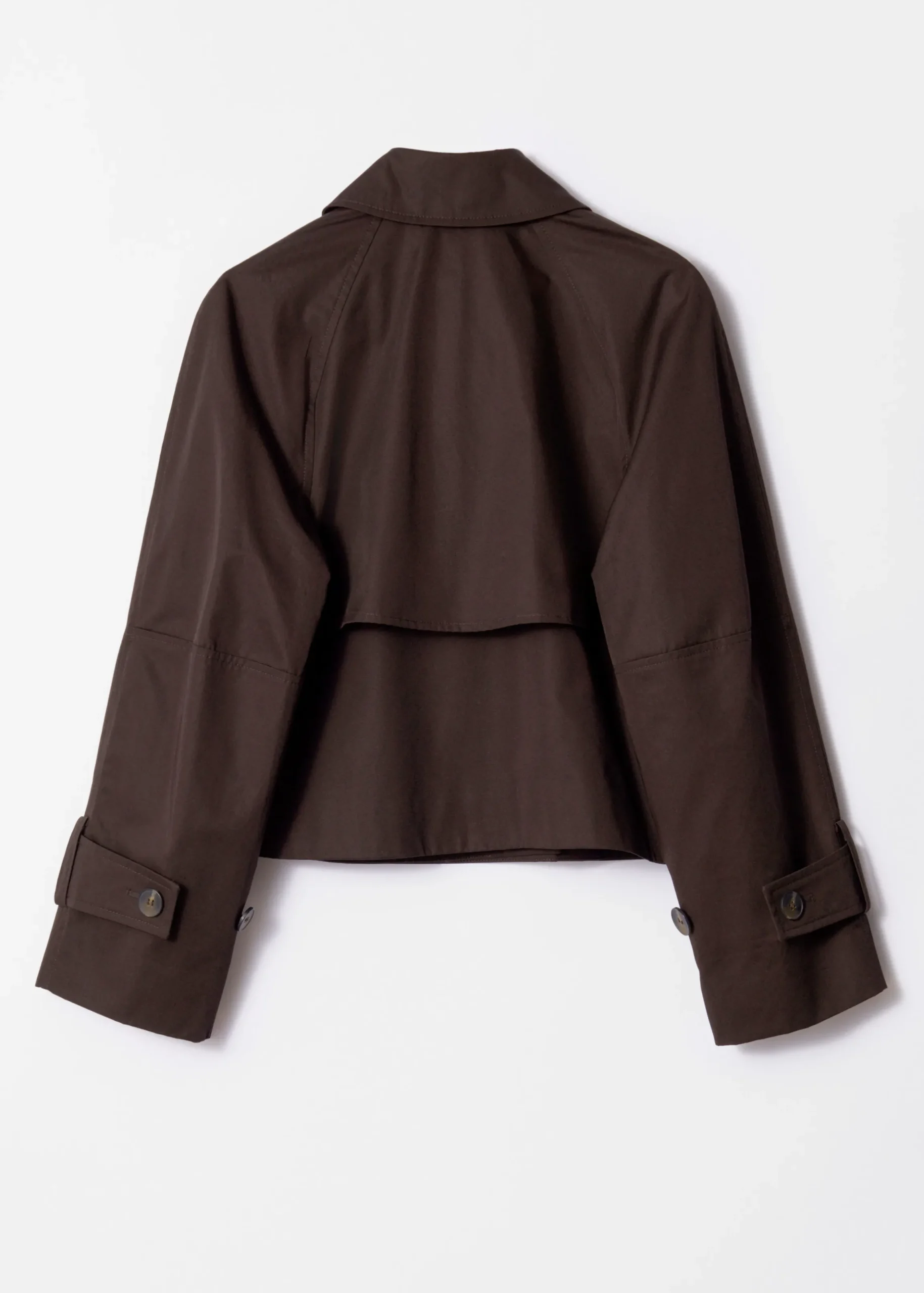 Kurze Trenchcoat-Jacke