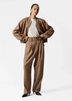 Kurze Wolljacke