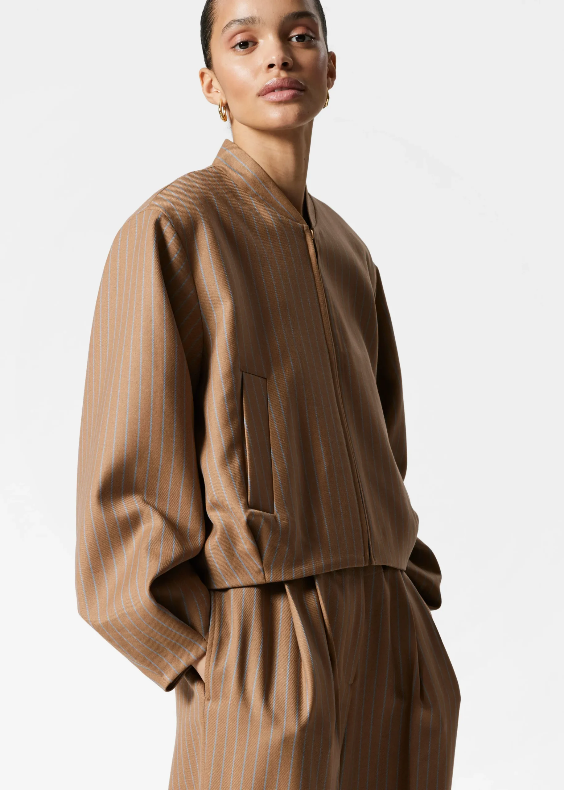 Kurze Wolljacke