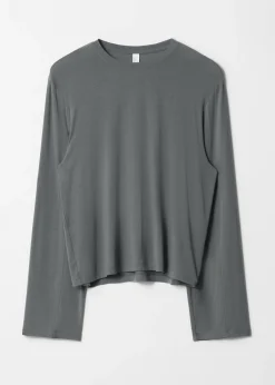 Langarmshirt aus Jersey