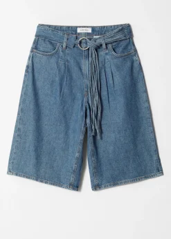 Lange Jeansshorts