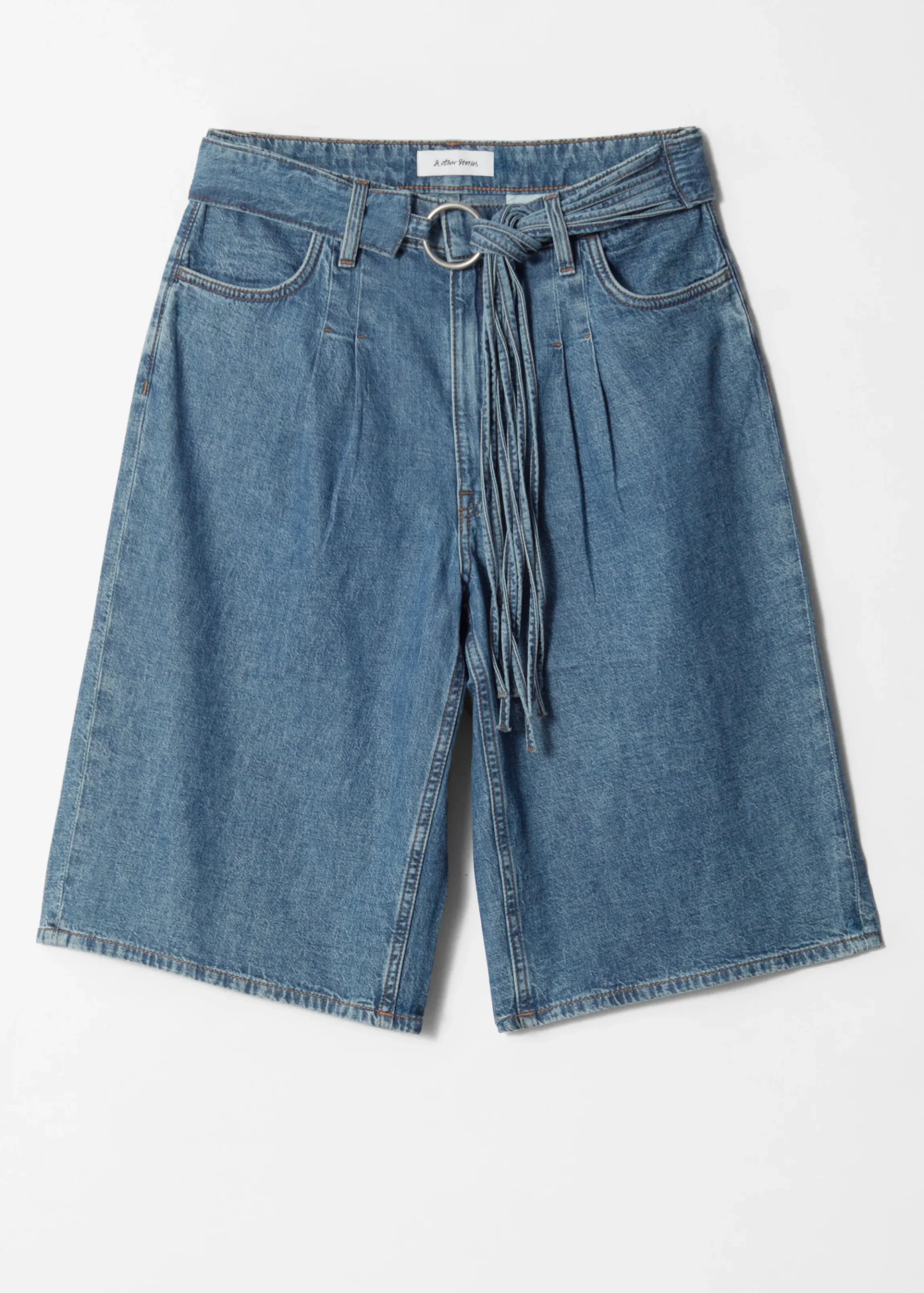 Lange Jeansshorts
