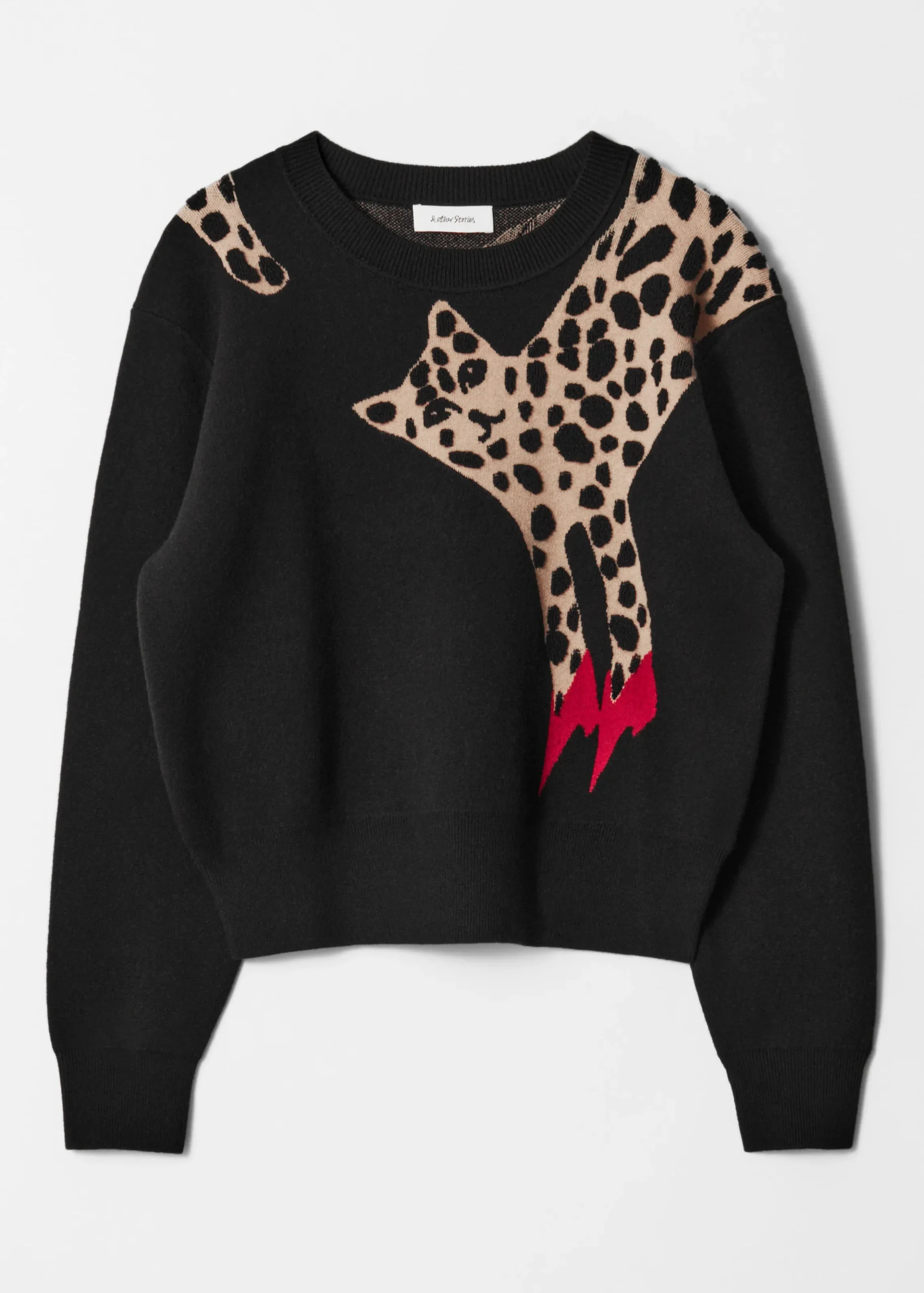 Langärmliger Strickpullover
