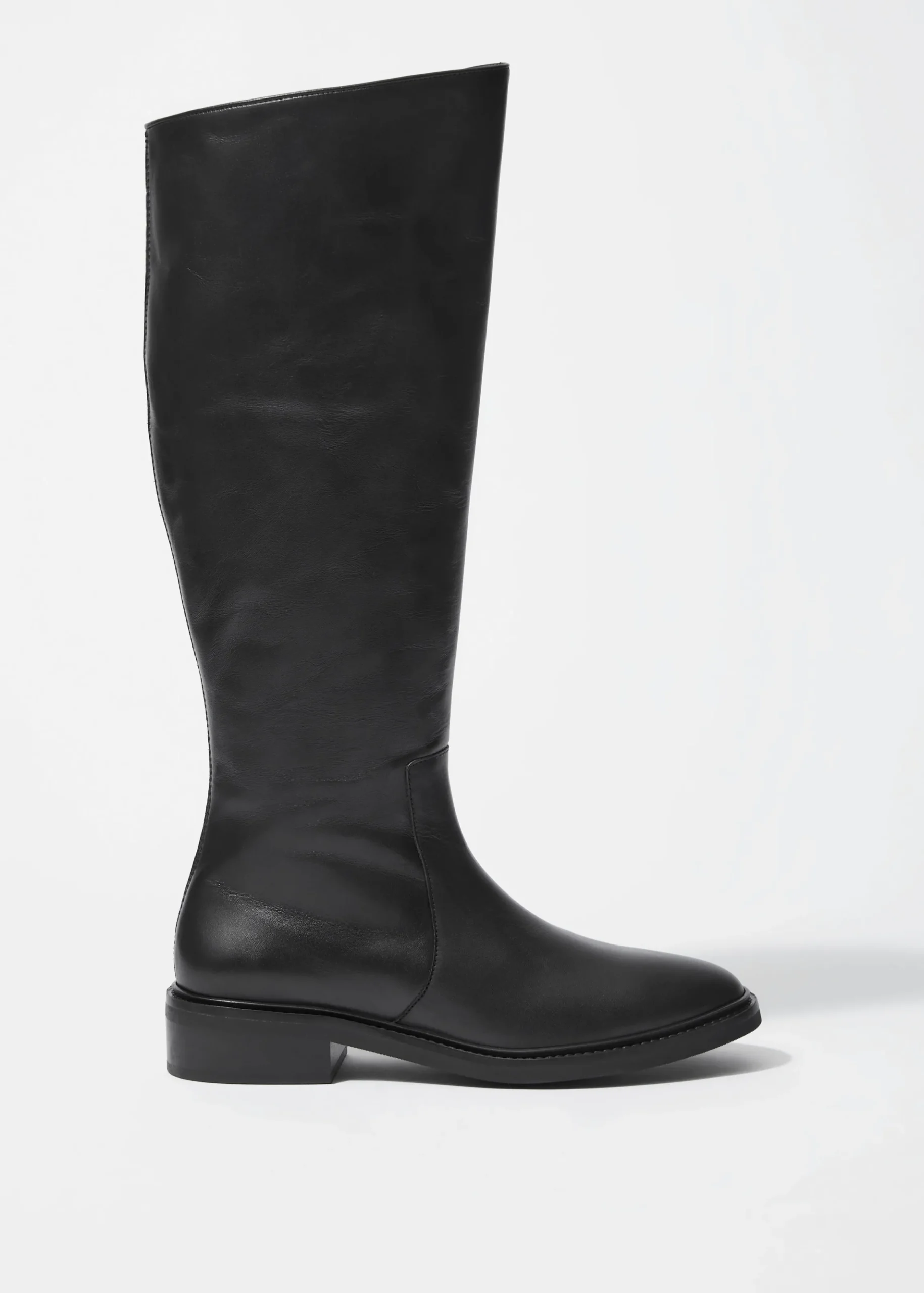 Lederstiefel im Reiterstil