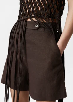 Leinen-Shorts