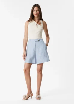 Leinen-Shorts