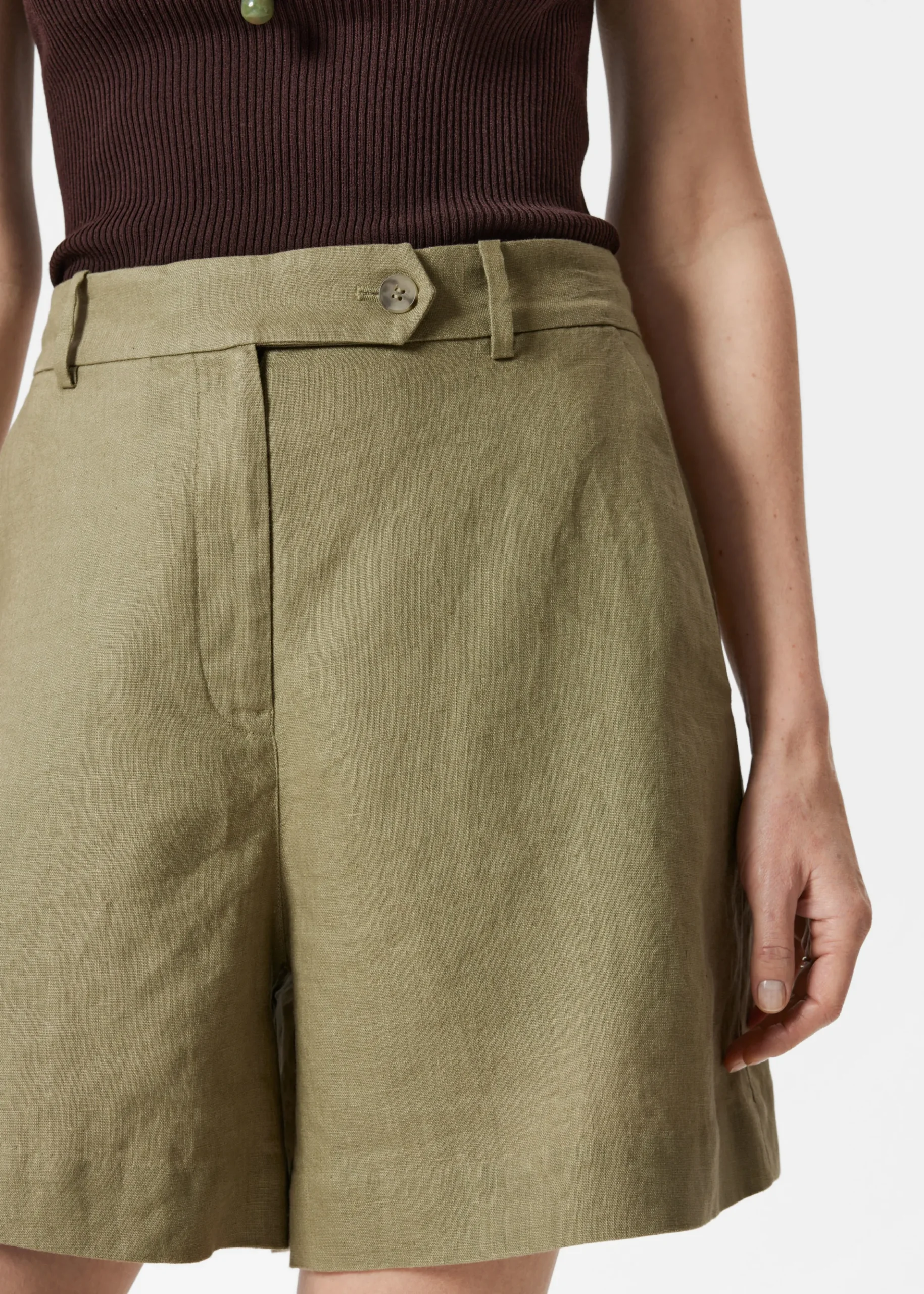 Leinen-Shorts