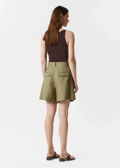 Leinen-Shorts