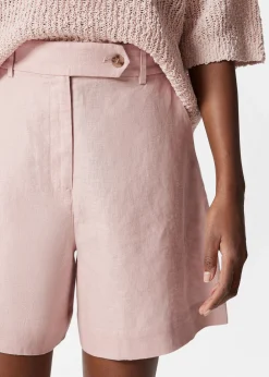 Leinen-Shorts