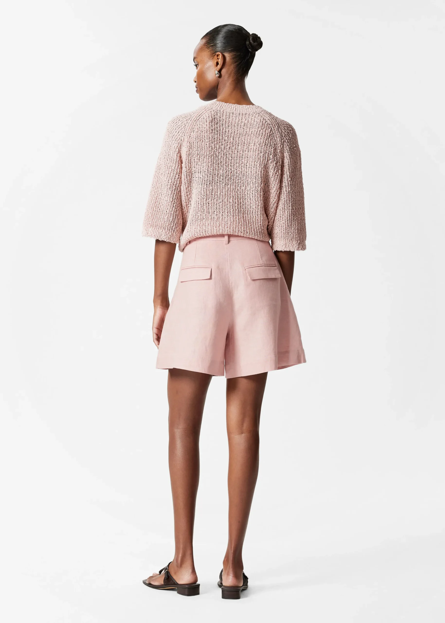 Leinen-Shorts