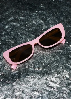 Längliche Cat-Eye-Sonnenbrille