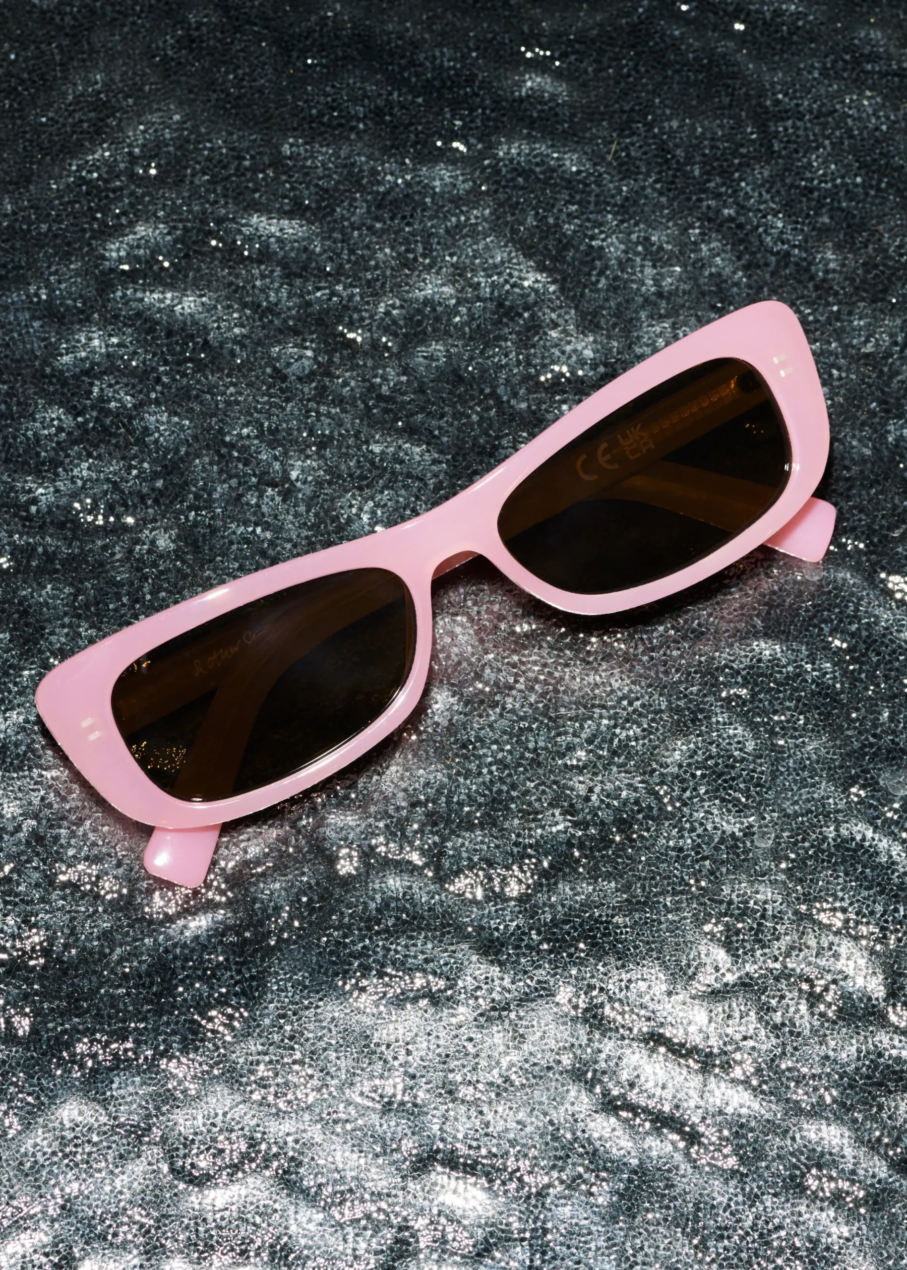 Längliche Cat-Eye-Sonnenbrille