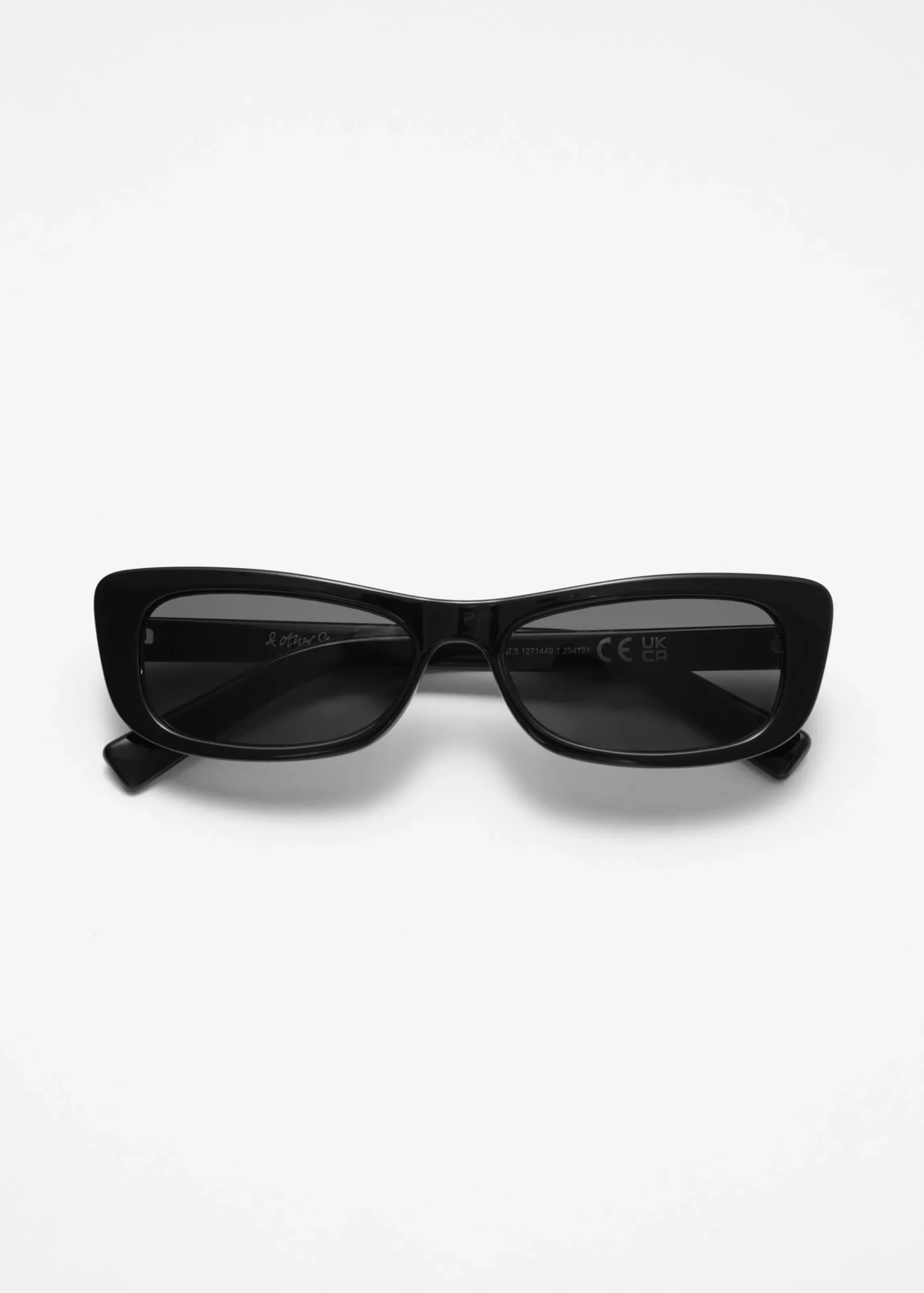 Längliche Cat-Eye-Sonnenbrille