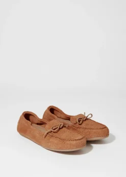 Loafers aus weichem Wildleder