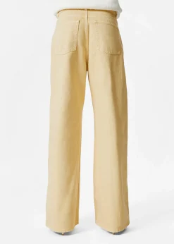 Locker geschnittene Jeans mit weitem Bein