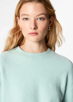 Locker geschnittener Strickpullover