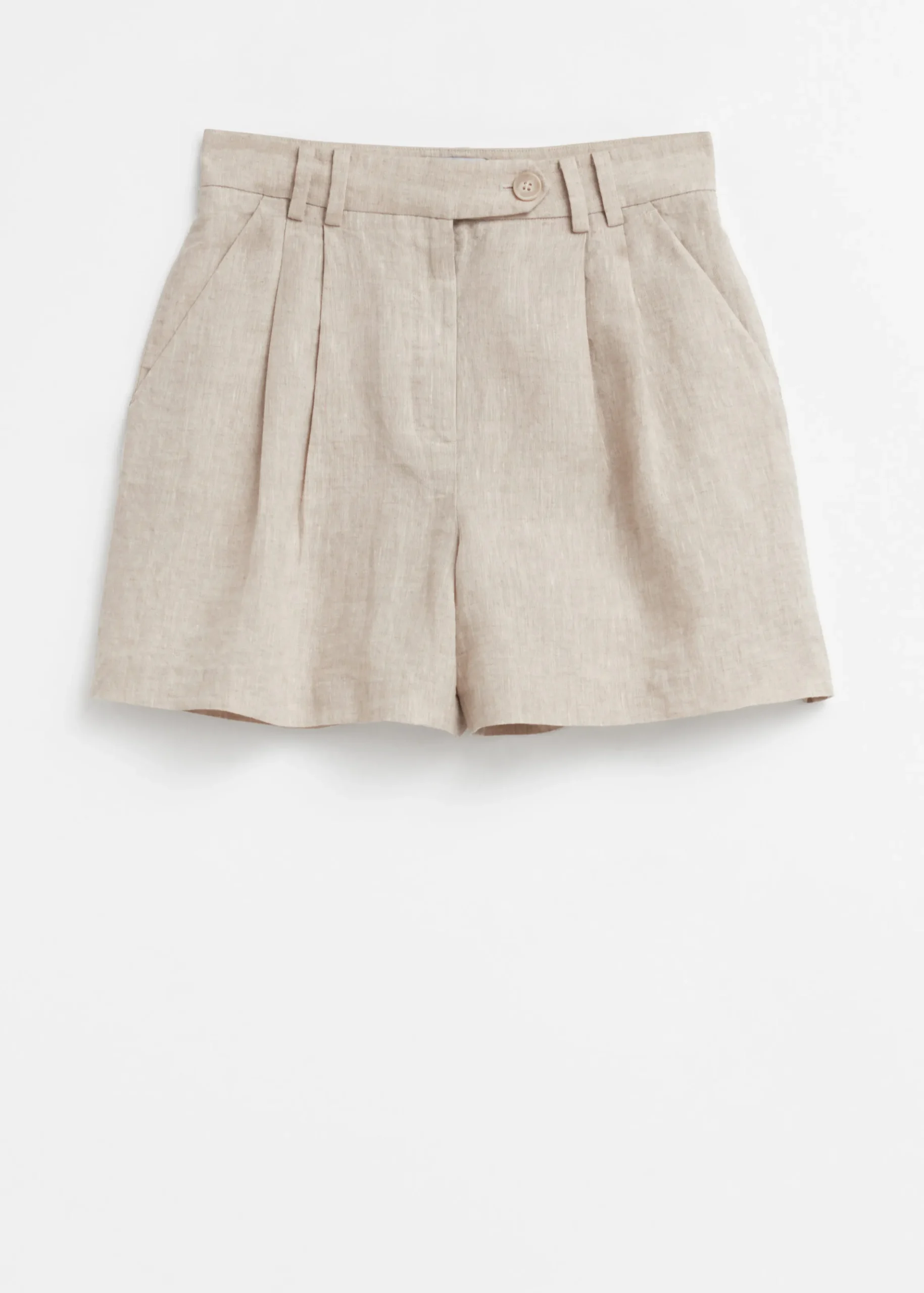 Lockere Leinenshorts