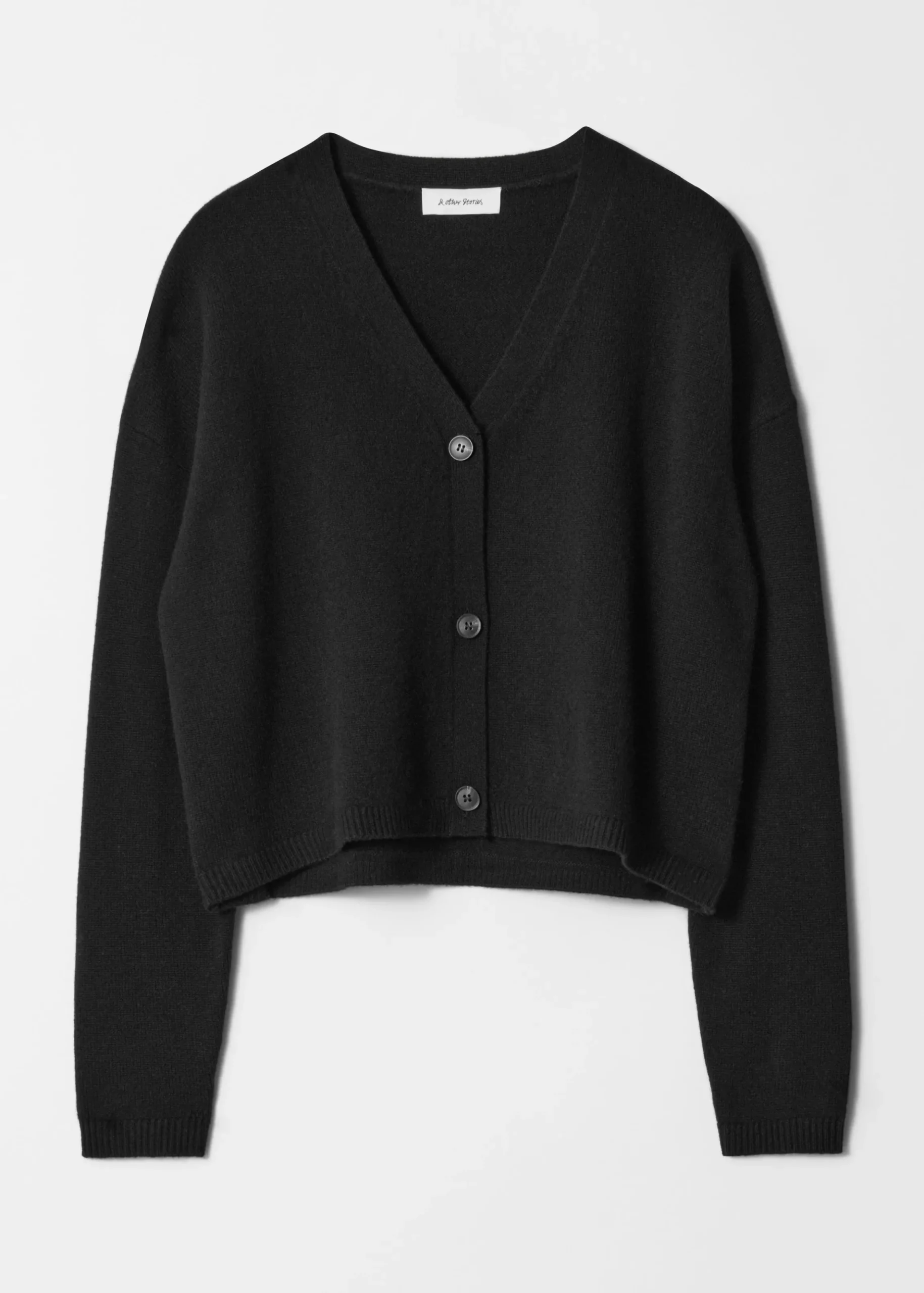 Lockere Strickjacke aus Wolle