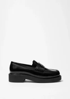 Markante Loafers aus Leder
