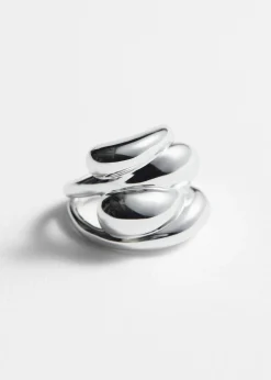 Markanter skulpturierter Ring