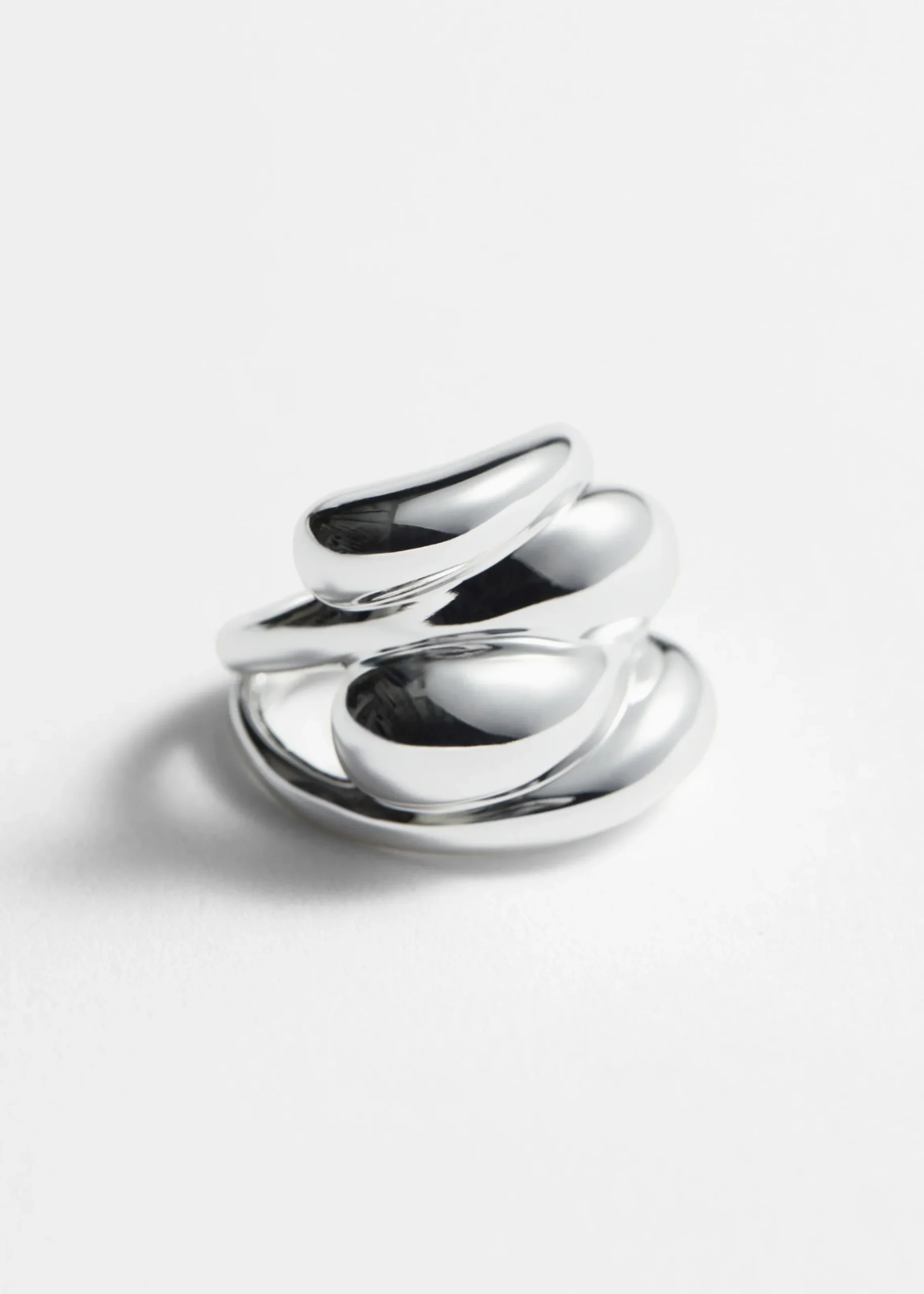 Markanter skulpturierter Ring