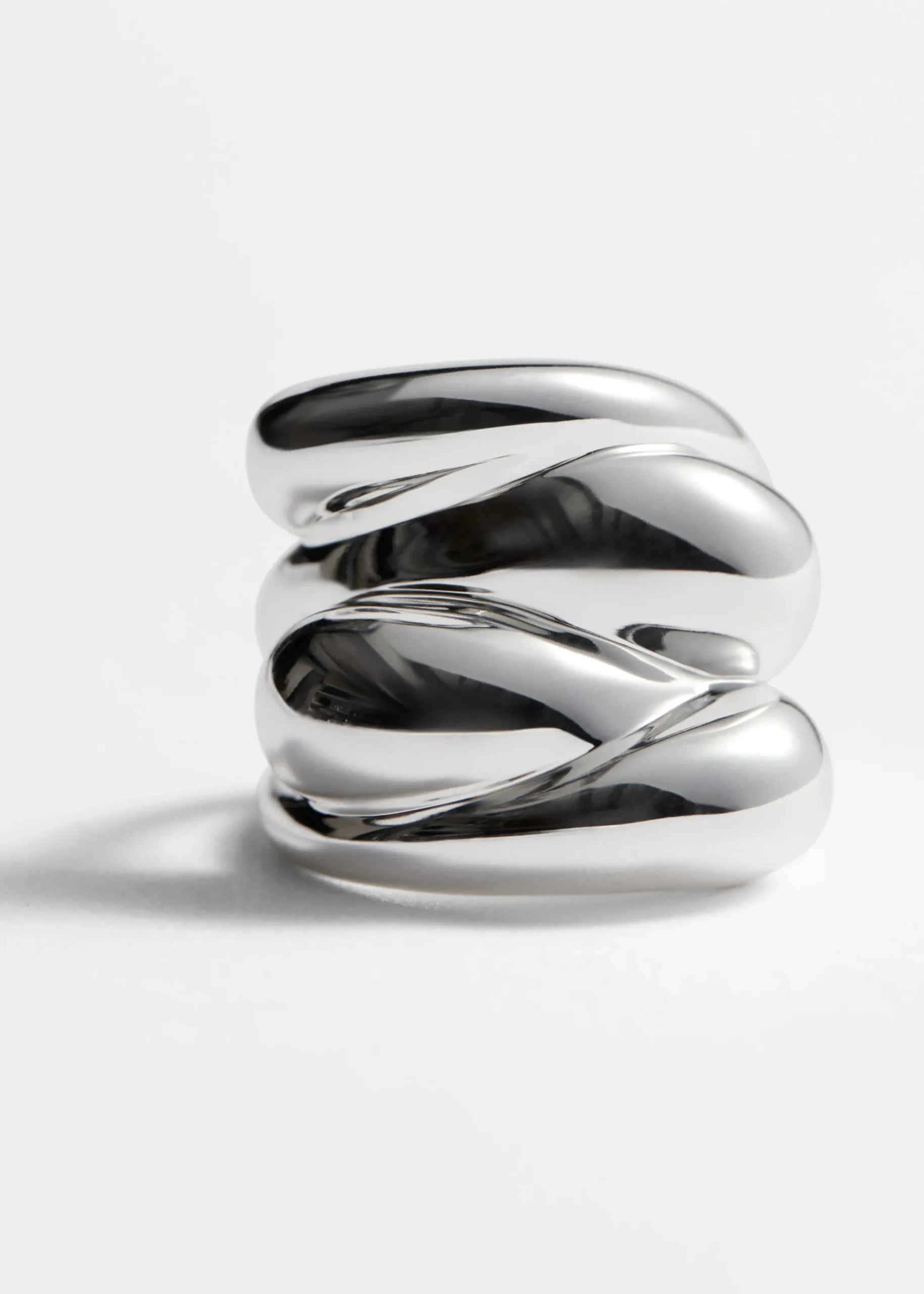 Markanter skulpturierter Ring