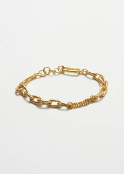 Markantes Armband mit skulpturierten Gliedern