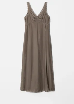 Maxikleid aus Samt