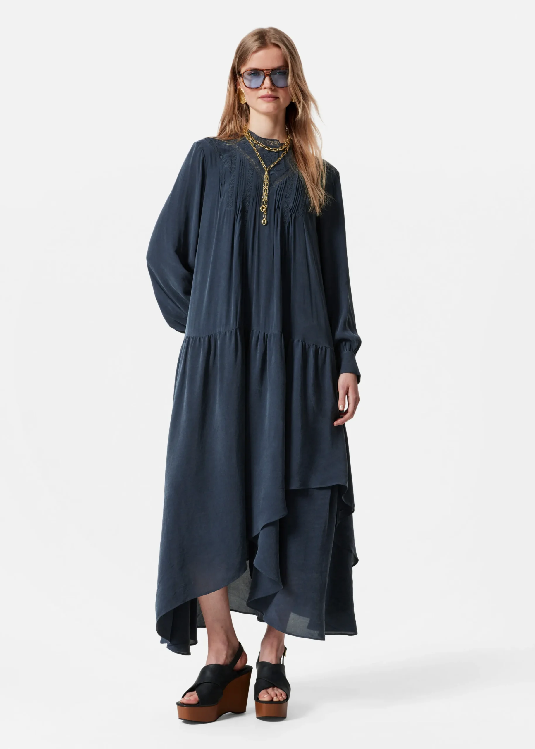 Maxikleid aus Spitze