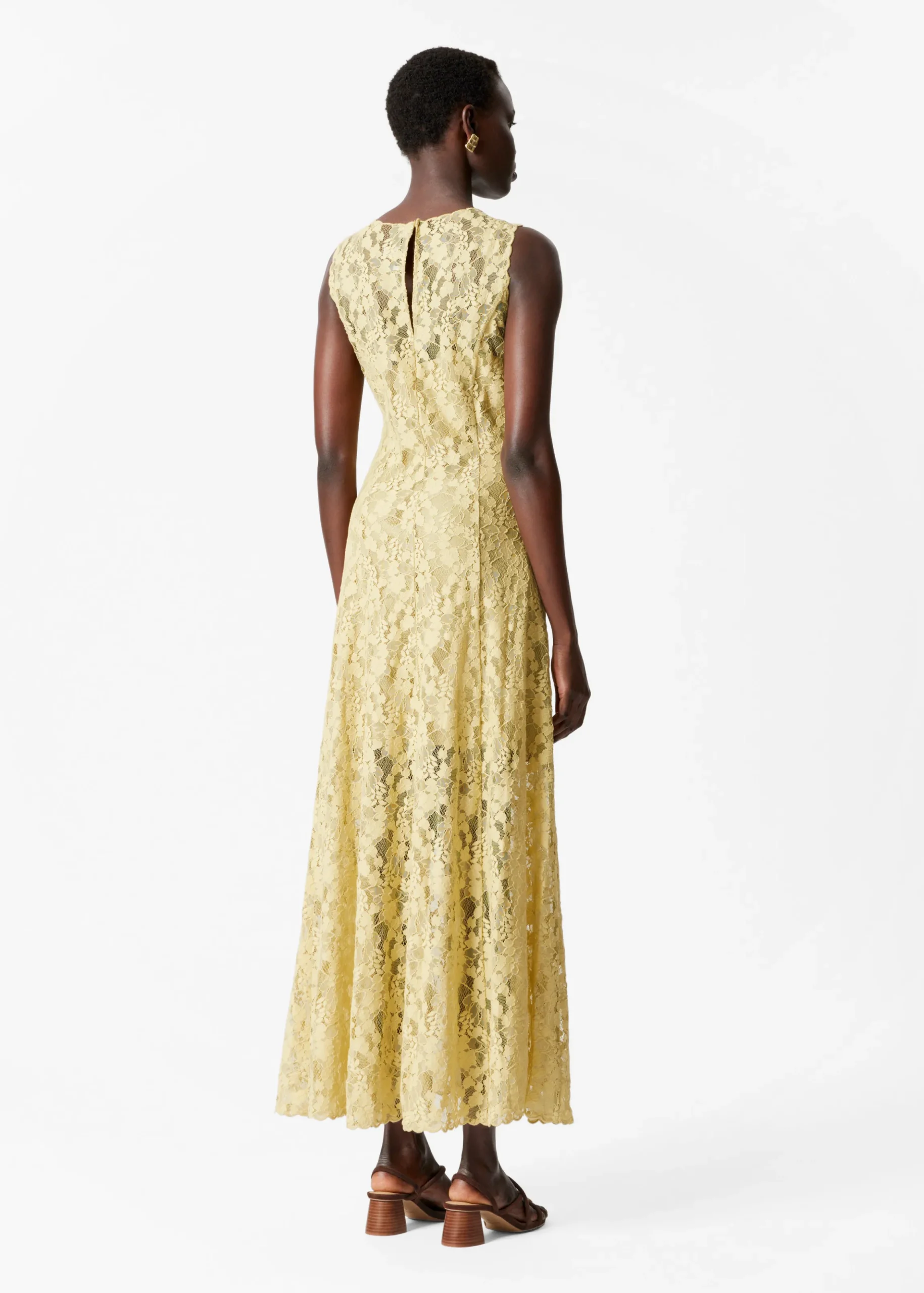 Maxikleid aus Spitze