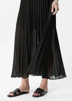Maxikleid mit Falten