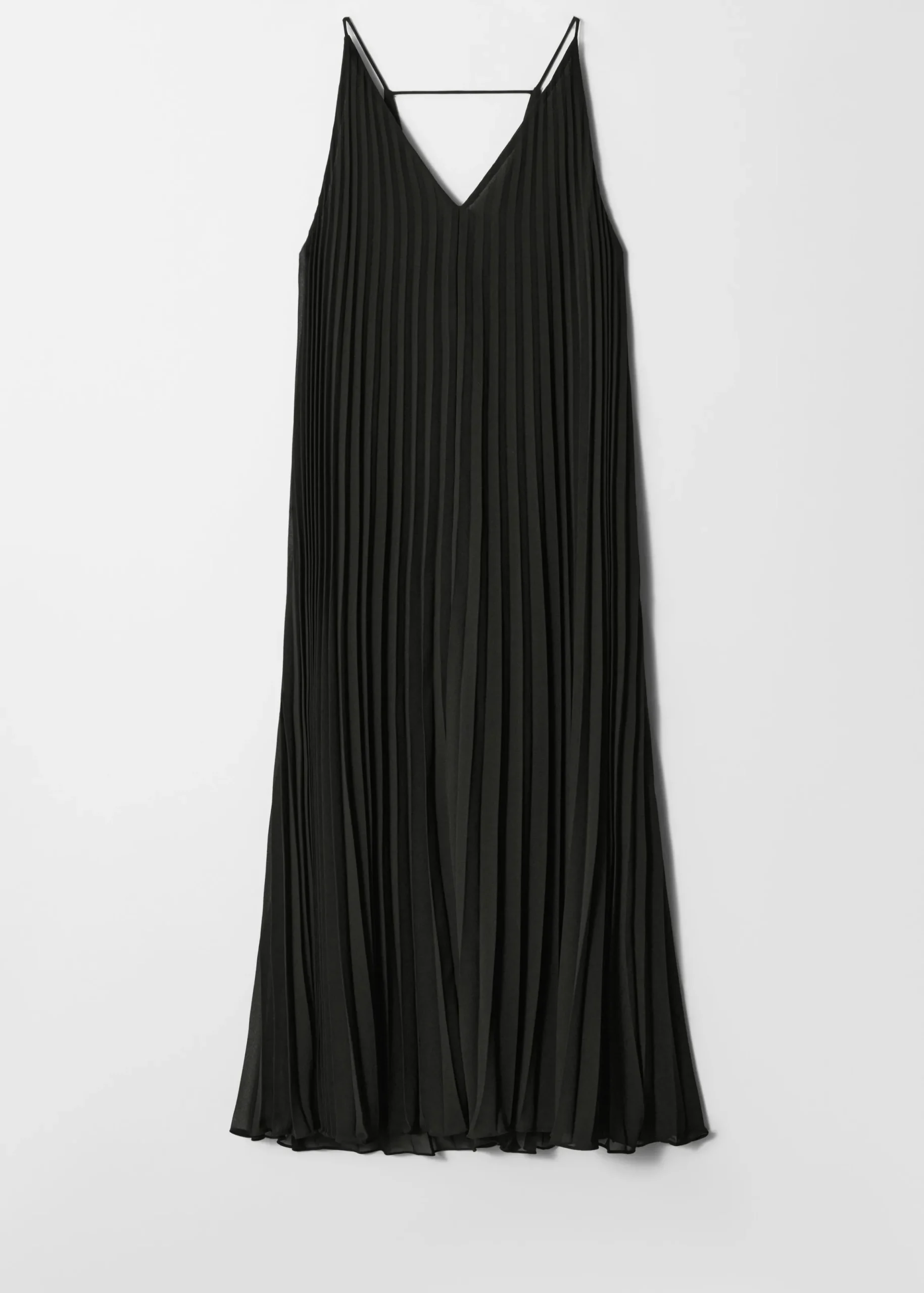 Maxikleid mit Falten