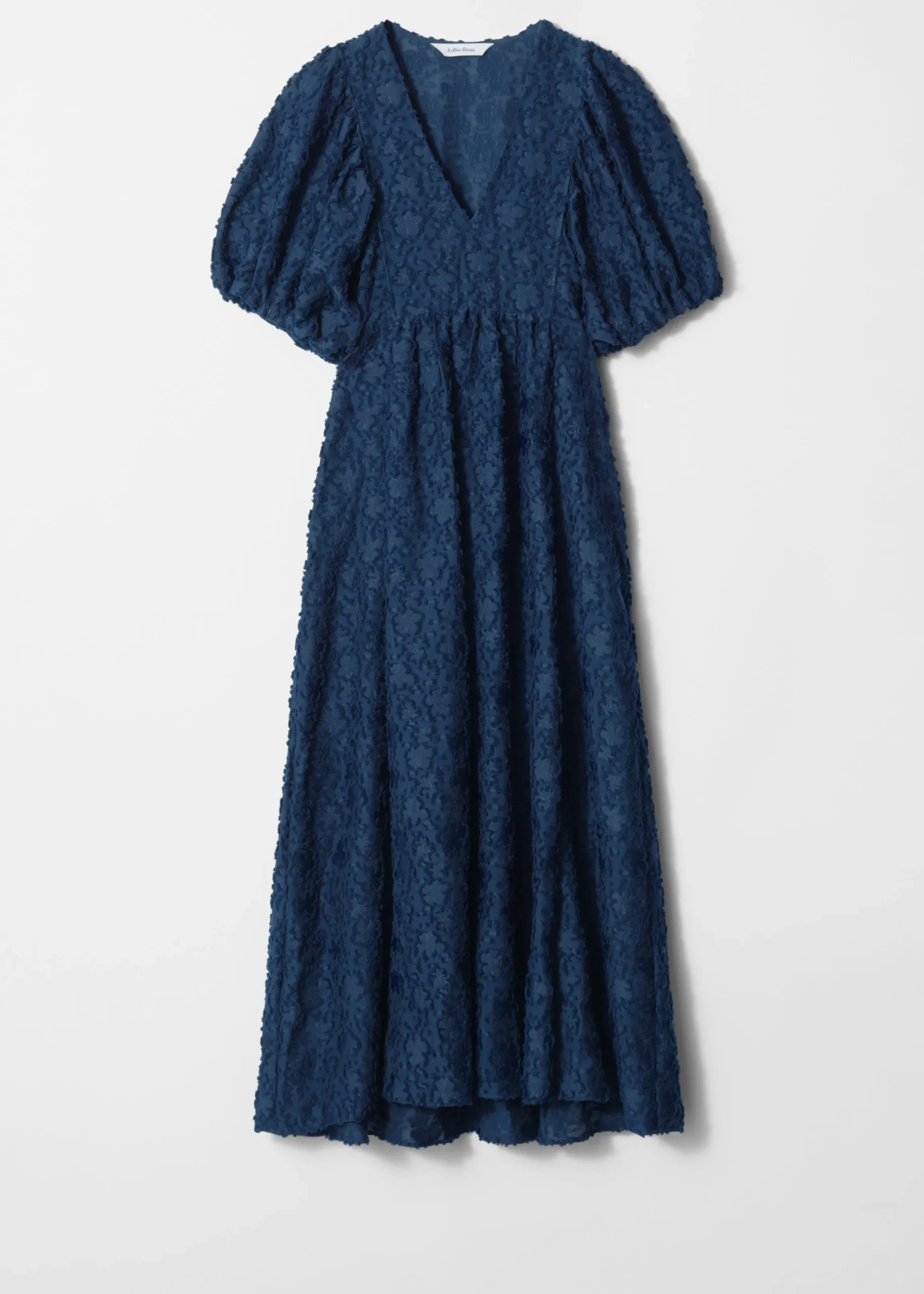Maxikleid mit Puffärmeln