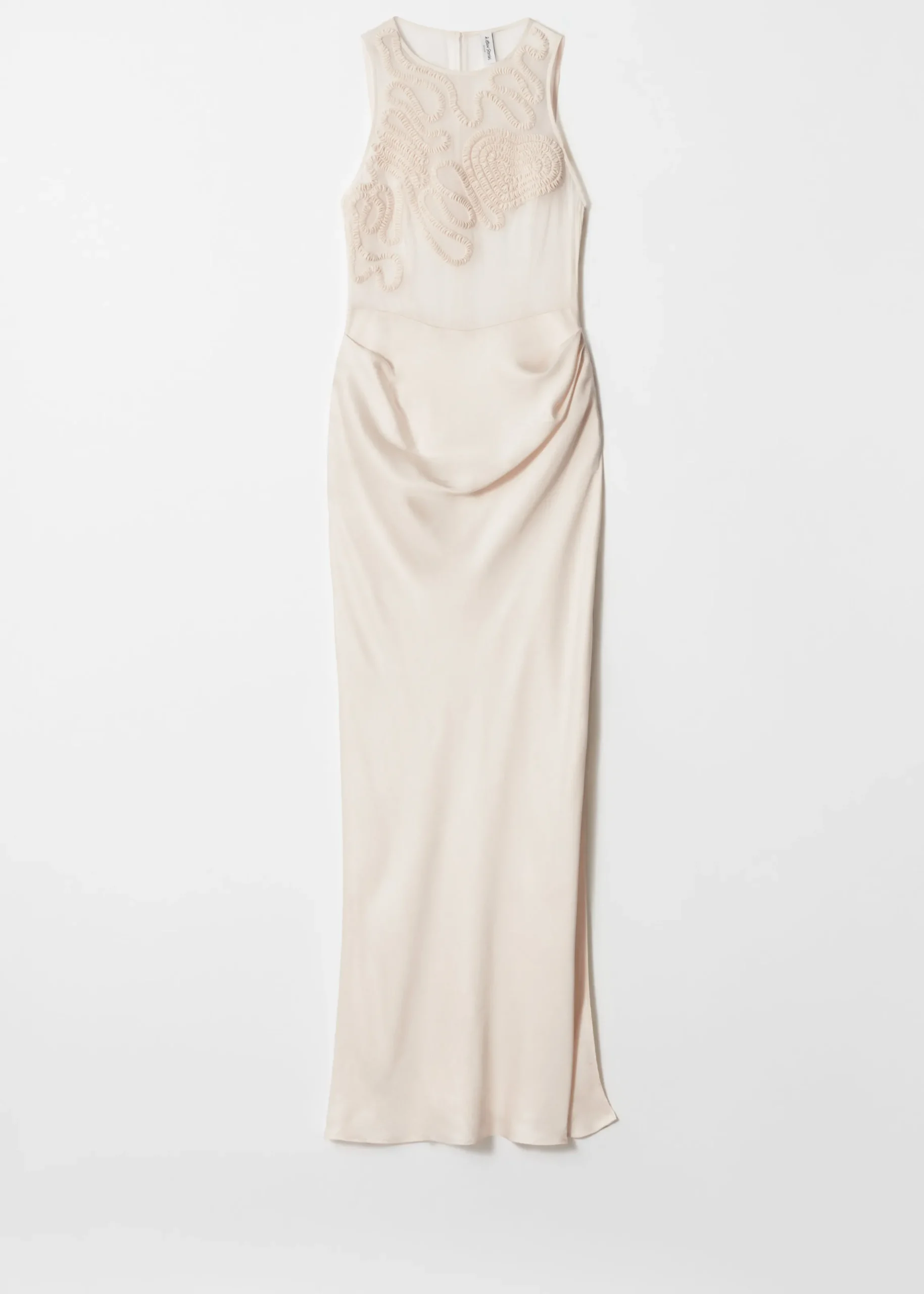 Maxikleid mit Stickerei