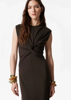 Maxikleid mit Twist-Detail